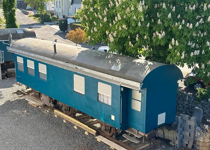 度假居 Gleis 1, Eisenbahn Waggon Mit Whirlpool Und Ofen 克罗嫩堡